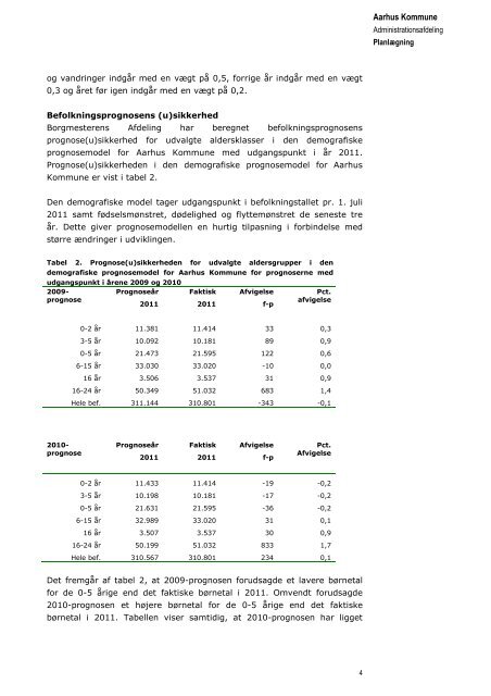 Aarhus Kommune Emne Orientering vedrÃ¸rende ...