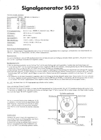 CTR SG - 25 - Alte-Messtechnik.de