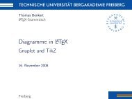 Diagramme in LaTeX - Gnuplot und TikZ - suedraum