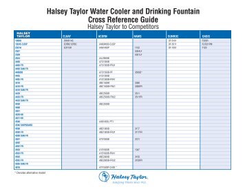 HT Cross Reference-1(08) - Halsey Taylor