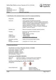 : MamyzinÃ‚Â®, solid (Bulk) - Material Safety Datasheets - Boehringer ...