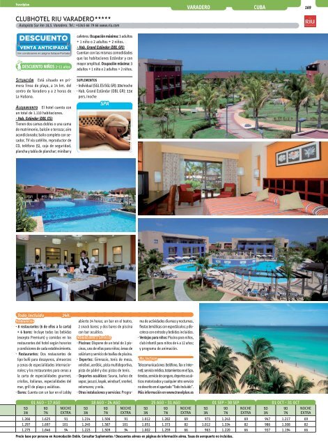 Caribe - Travelplan - Mayorista de viajes