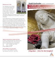 Download(PDF) - FriedhÃ¶fe Karlsruhe