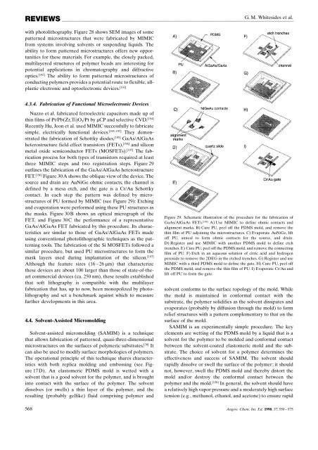 Replica molding with a polysiloxane mold provides this ... - EPFL