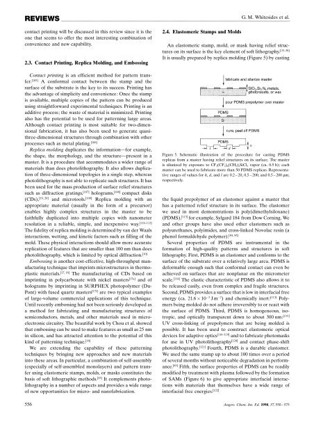 Replica molding with a polysiloxane mold provides this ... - EPFL