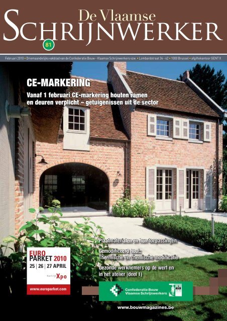 Vlaamse Schrijnwerker_februari_2010.pdf - Magazines Construction
