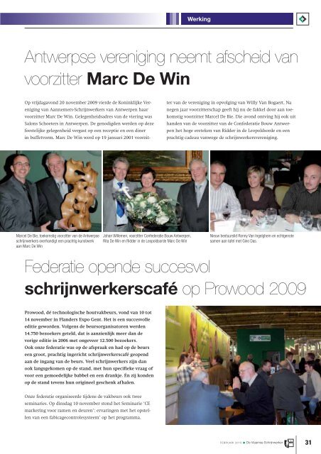 Vlaamse Schrijnwerker_februari_2010.pdf - Magazines Construction