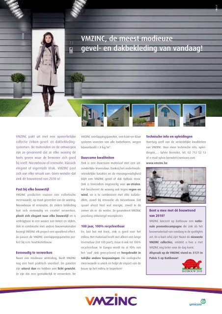 Vlaamse Schrijnwerker_februari_2010.pdf - Magazines Construction