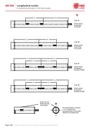 GN 299 Longitudinal scales - Ganter Griff