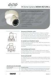 IR Dome Camera MDNH-IR212PA-L - CBC CCTV