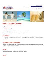 PLAYAS Y CIUDADES EXOTICAS - Inicio