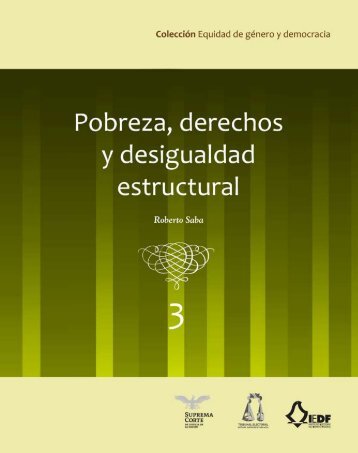 Pobreza, derechos y desigualdad estructural. - Programa de ...