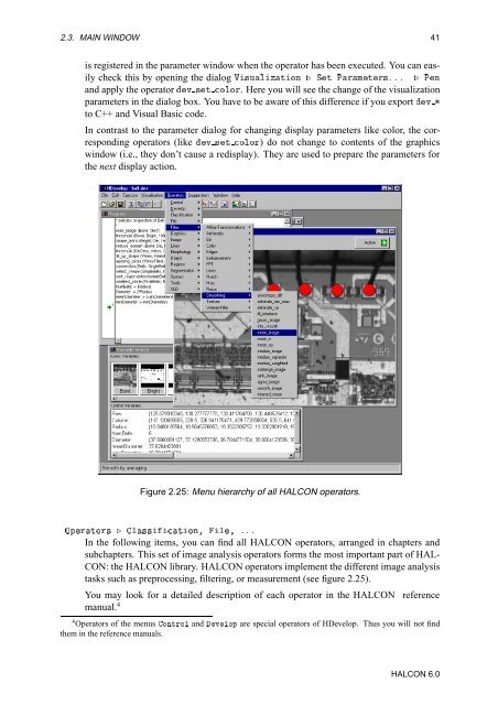 HDevelop User's Manual