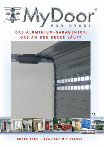 MyDoor D, - Deckenlauftor mit integriertem Antrieb - H@WoGa