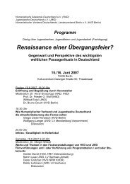 Renaissance einer Ãbergangsfeier? - hpd