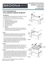 Assembly Instructions - Lynx Professional Grills