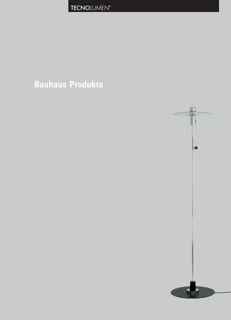 Bauhaus Produkte - Archetypen