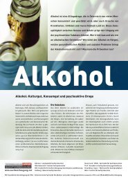 Alkohol: Kulturgut, Konsumgut und psychoaktive Droge - Vivid