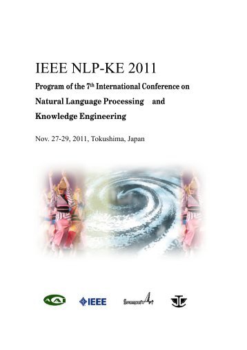 IEEE NLP-KE 2011