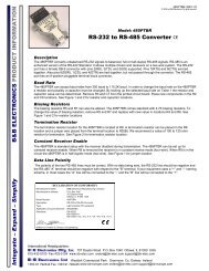 485PTBR - Datasheet - RS-232 to RS-485 Converter