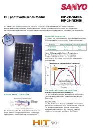 Datenblatt herunterladen - Global Energy