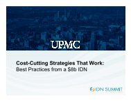 Cost-Cutting Strategies That Work - IDN Summit and Expo