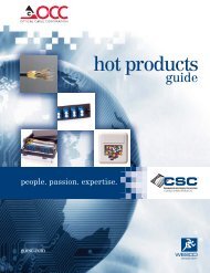 Optical Cable Corporation Hot Products Guide - Communications ...