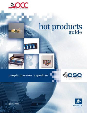 Optical Cable Corporation Hot Products Guide - Communications ...