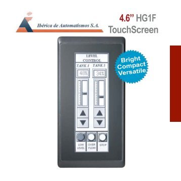 4.6â HG1F TouchScreen - Iberica de Automatismos