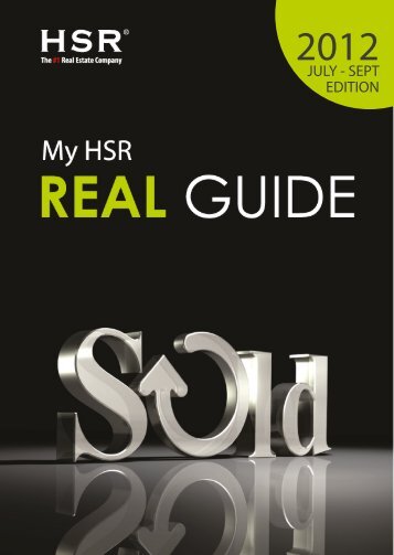 My HSR Real Guide 2nd Issue (July-September 2012)