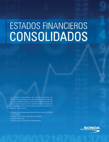 Estados Financieros Consolidados - Sonda