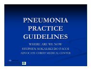 PNEUMONIA PRACTICE GUIDELINES