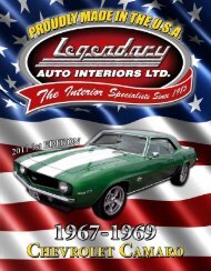 E1 - Legendary Auto Interiors, Ltd.