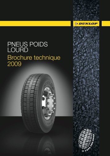 CaractÃƒÂ©ristiques techniques des pneus Poids Lourd Dunlop - Fleet first