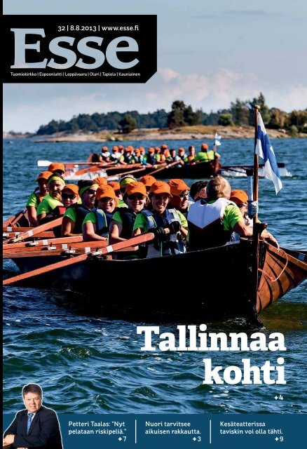 Esse 32/2013 (pdf) - Espoon seurakuntasanomat