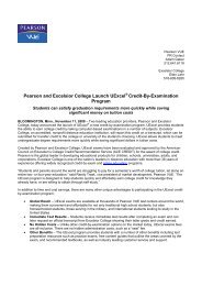 Press Release - Pearson VUE