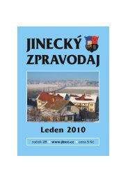 Zpravodaj 01/2010 - Jince