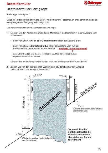 MaÃŸe und Gewichte ANHANG C: Abmessungen der Mantelsteine ...