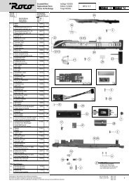 Ersatzteilliste Replacement Parts Pices de Rechange ... - MJ Hobby