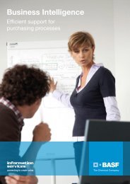 Business Intelligence - BASF IT Services