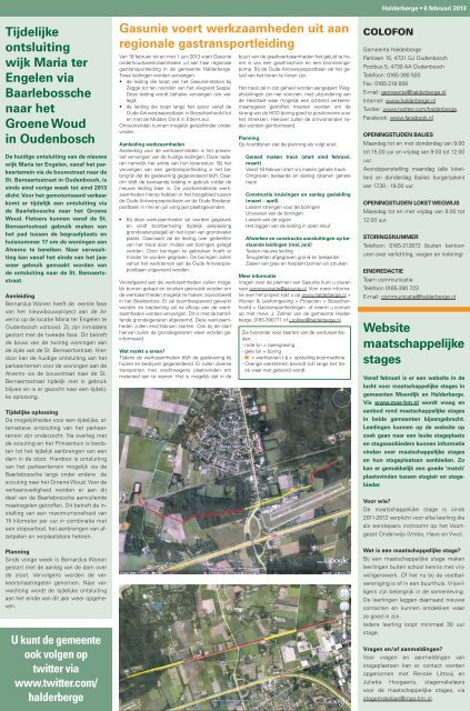 Publicaties Halderbergse Bode, 13 februari 2013 - Gemeente ...