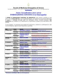 Scarica PDF del corso - Omeopatia