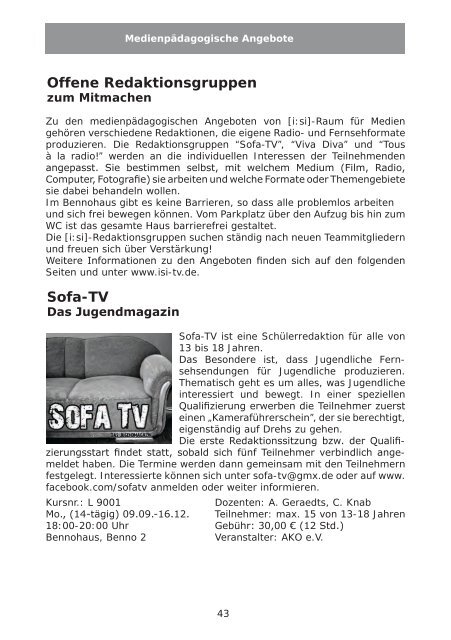 Das Programmheft 2-2013 als PDF - open.web.tv