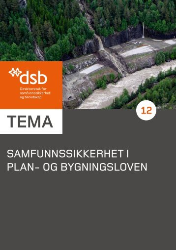 SamfunnSSikkerhet i plan- og bygningSloven - Direktoratet for ...