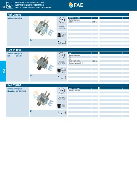 SWITCHES AND SENSORS INTERRUPTORES Y SENSORES ...