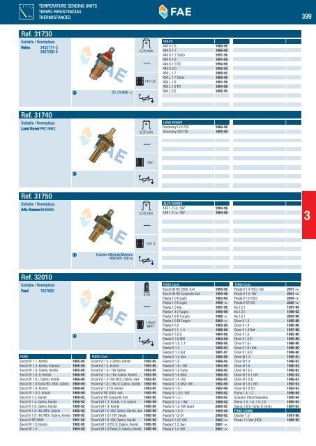 SWITCHES AND SENSORS INTERRUPTORES Y SENSORES ...