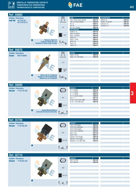 SWITCHES AND SENSORS INTERRUPTORES Y SENSORES ...