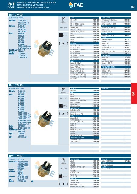 SWITCHES AND SENSORS INTERRUPTORES Y SENSORES ...