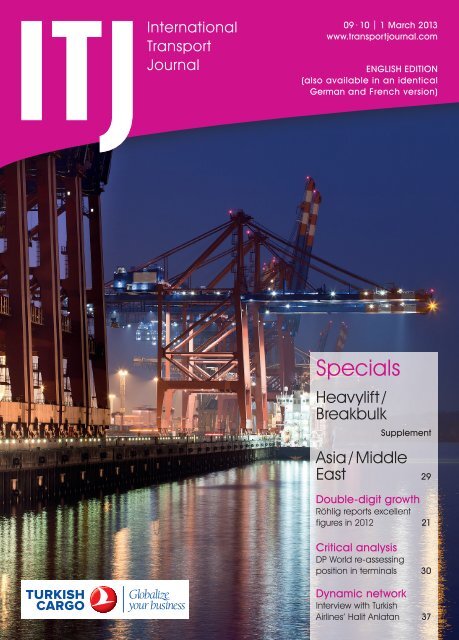 Specials - ITJ | Transport Journal