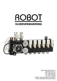 Brochure incl. bruto prijslijst (ca. 3,8 MB -  Robot Vloerverwarming